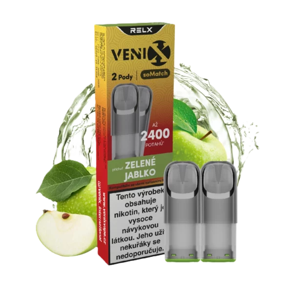 VENIX-RELX soMatch Pod – Sour Apple (2ks) (R)
