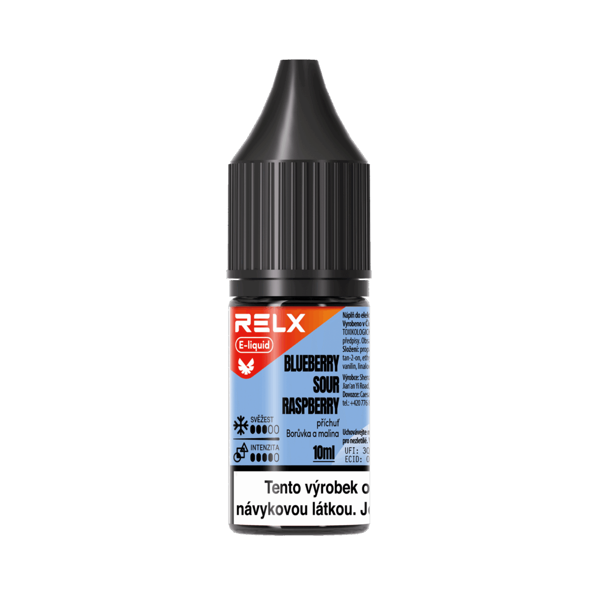 RELX e-liquid - Blueberry Sour Raspberry - 10ml (R) 18mg/ml