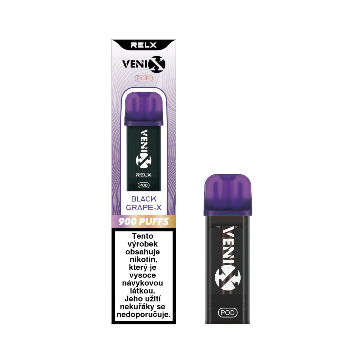 VENIX POD BLACK GRAPE-X 20mg/ml (Q)