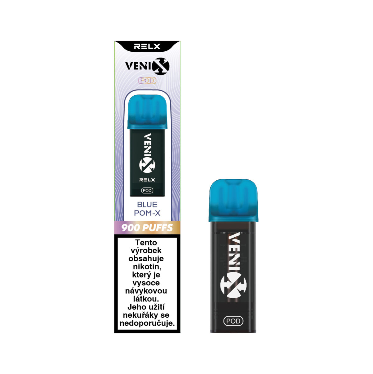 VENIX POD BLUE POM-X 20mg/ml (Q)