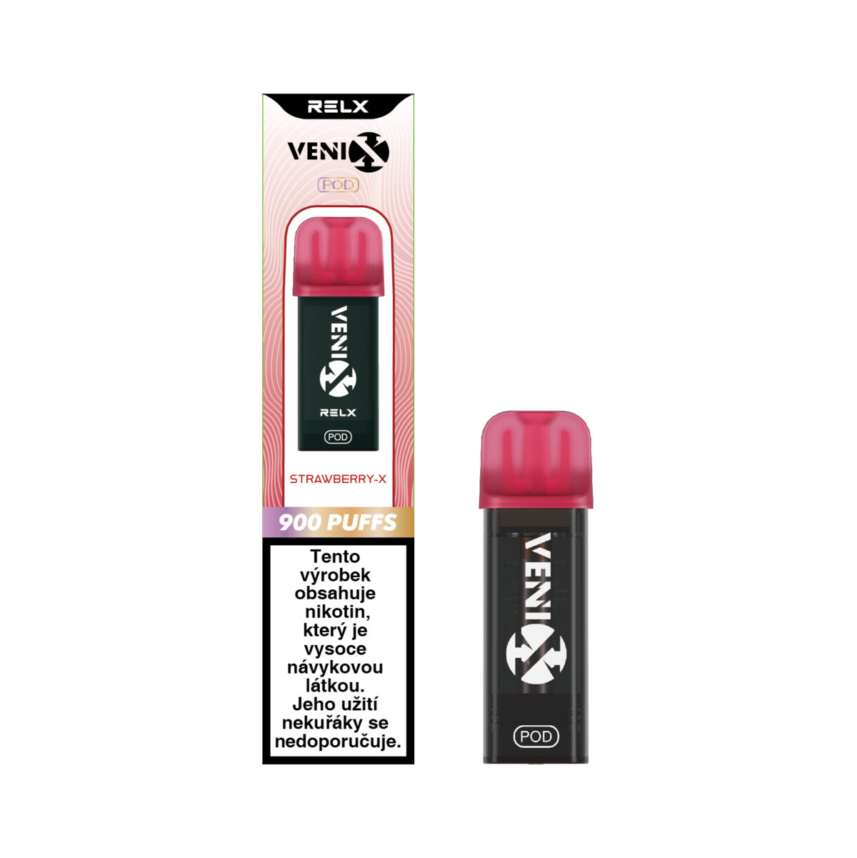 VENIX POD STRAWBERRY-X 20mg/ml (Q)