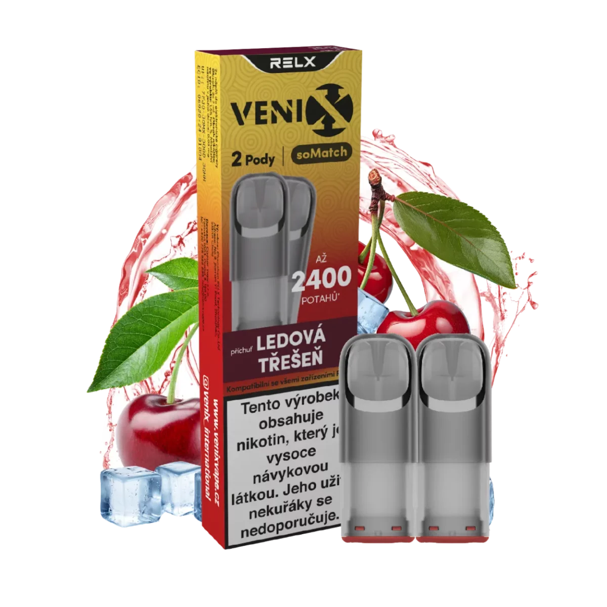 VENIX-RELX soMatch Pod - Cherry Ice (2ks) (R)