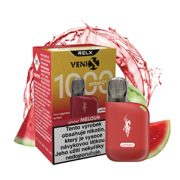 VENIX-RELX soMatch Starter Kit (1+1) Crimson Red - Watermelon Chill