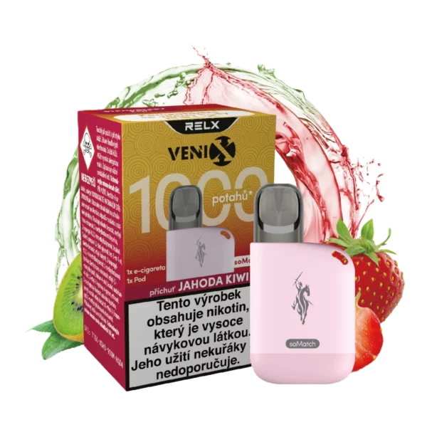 VENIX-RELX soMatch Starter Kit (1+1) Cherry Pink - Strawberry Kiwi