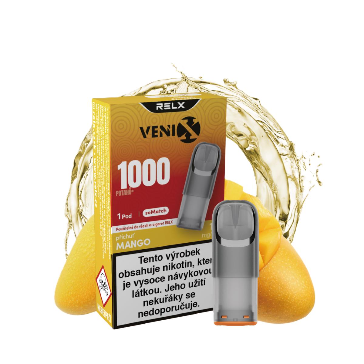 VENIX-RELX soMatch Pod - Triple Mango