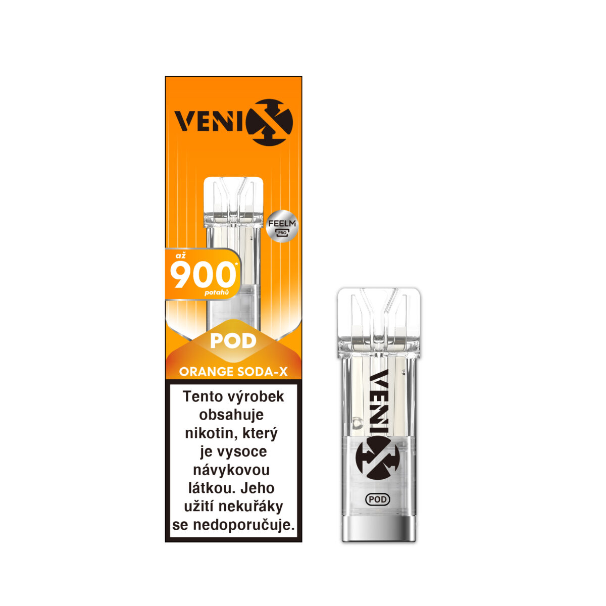 VENIX POD ORANGE SODA-X 1.62% Ceramic (R)