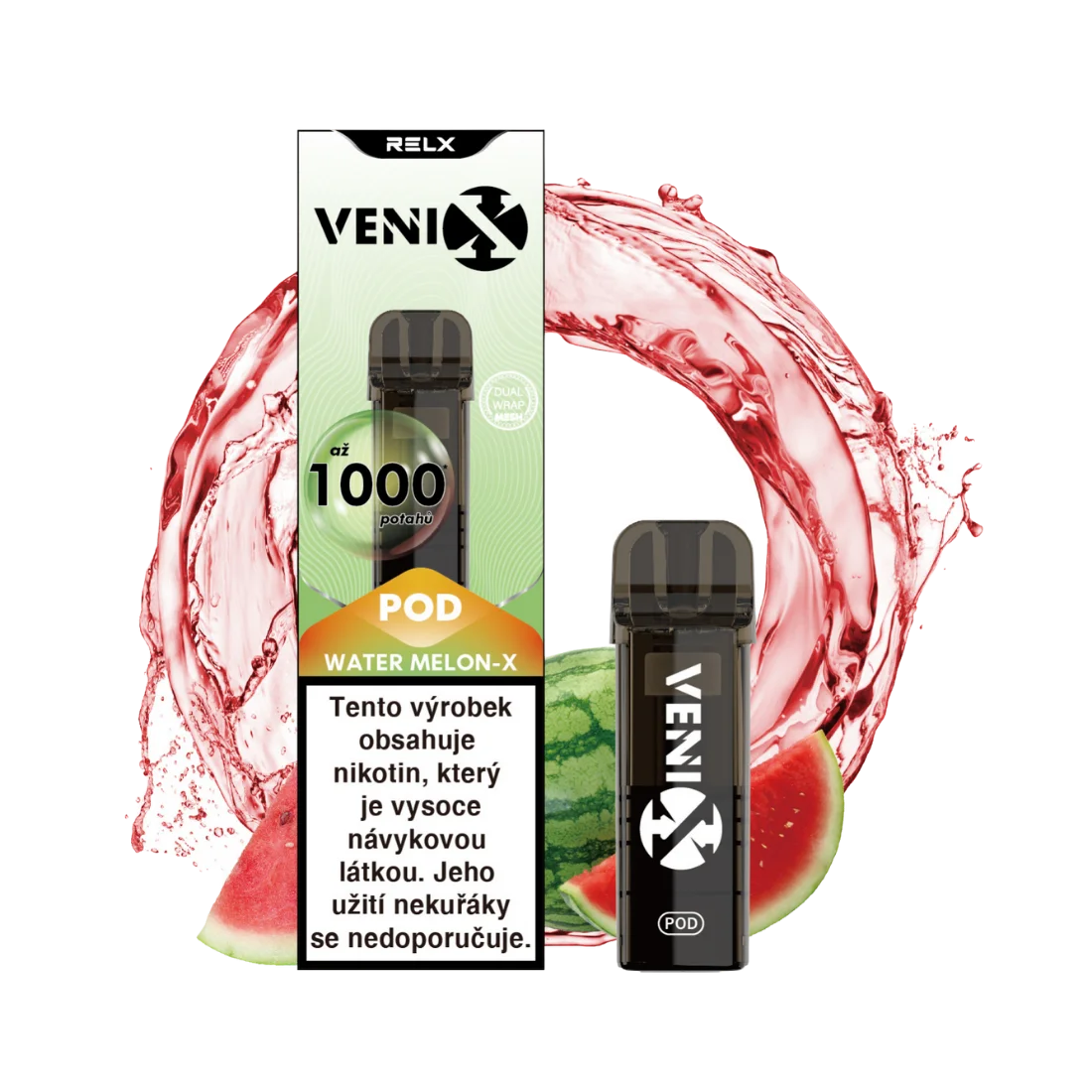 VENIX POD WATER MELON-X 20mg/ml Dual-Mesh (R)
