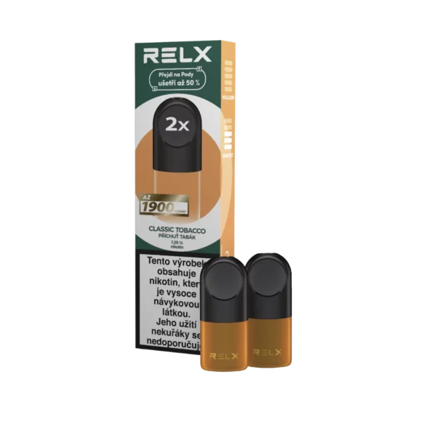 RELX Náhradní Pod - Klasický tabák 2 ks (R)