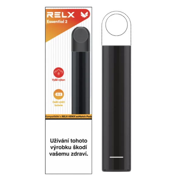 RELX Essential 2 zařízení – černé