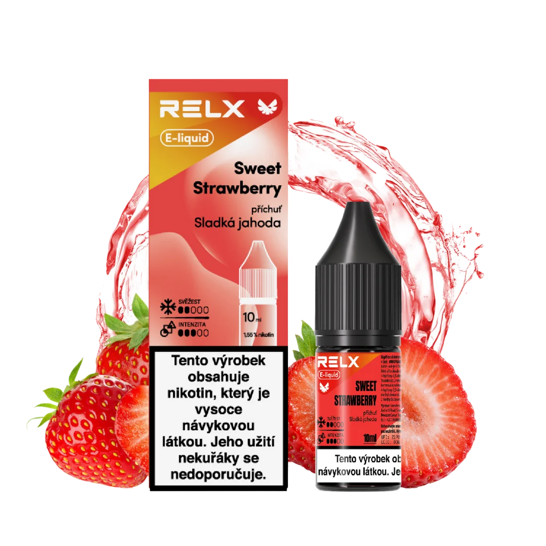 RELX e-liquid - Sweet Strawberry - 10ml (R) 18mg/ml