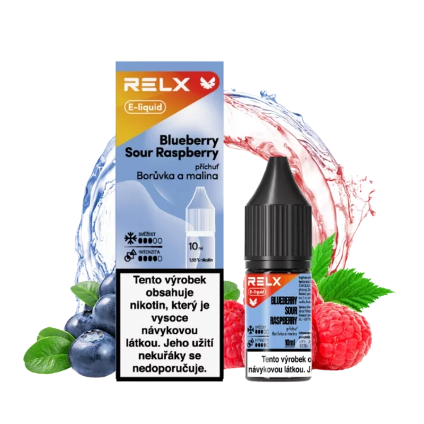 RELX e-liquid - Blueberry Sour Raspberry - 10ml (R) 18mg/ml