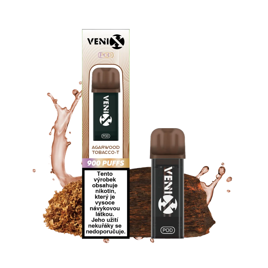 VENIX POD AGARWOOD TOBACCO-T 20mg/ml