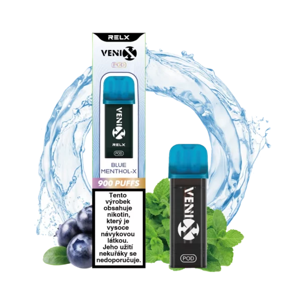 VENIX POD BLUE MENTHOL-X 20mg/ml (Q)