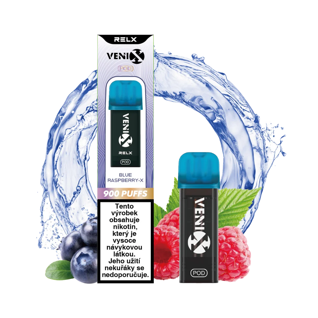 VENIX POD BLUE RASPBERRY-X 20mg/ml (Q)