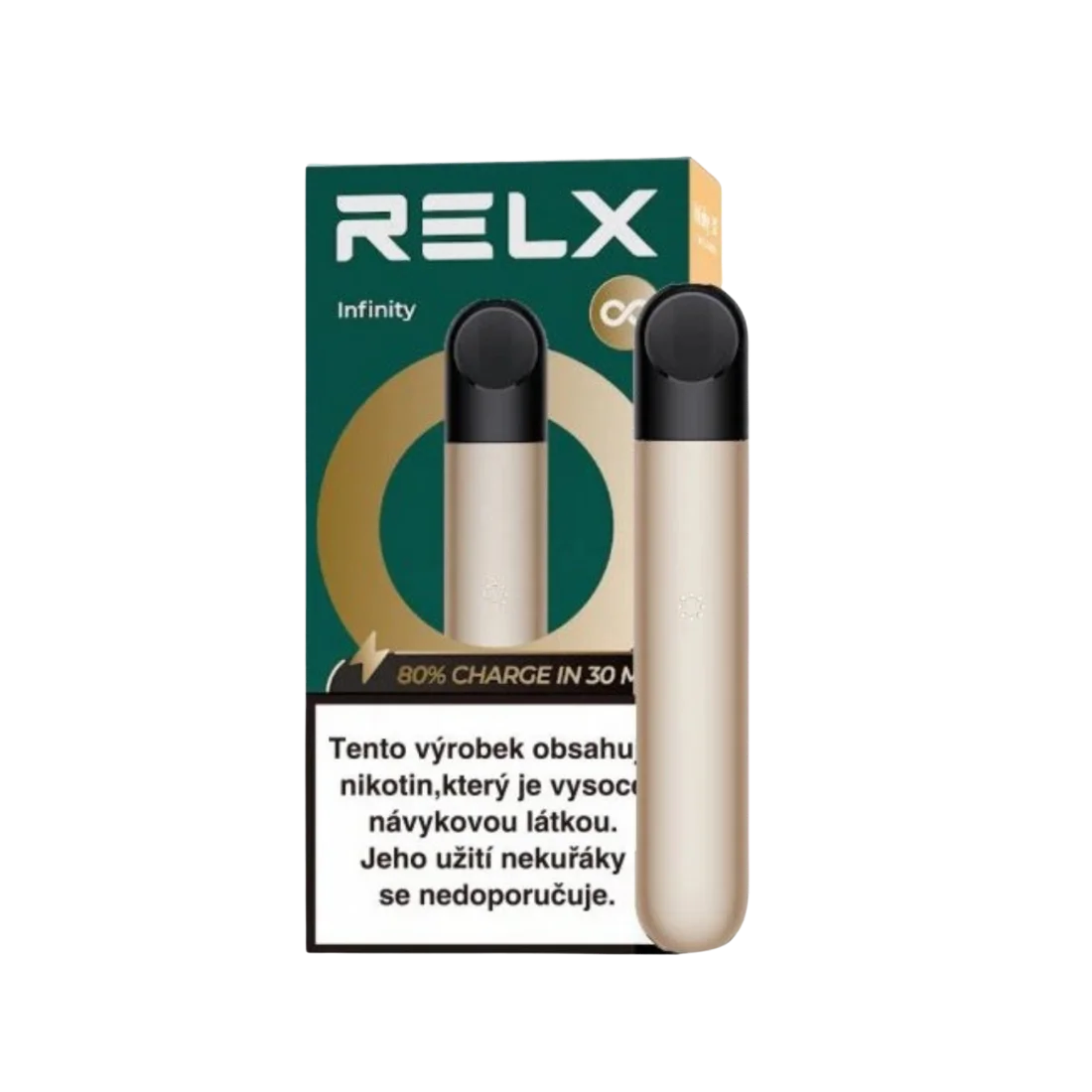 RELX Infinity zařízení – zlaté