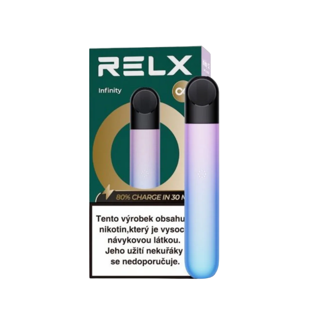 RELX Infinity zařízení – nebeské