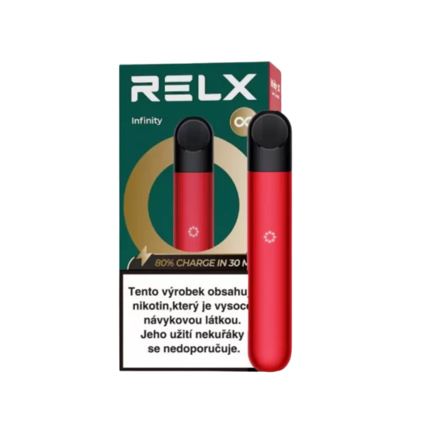 RELX Infinity zařízení – červené