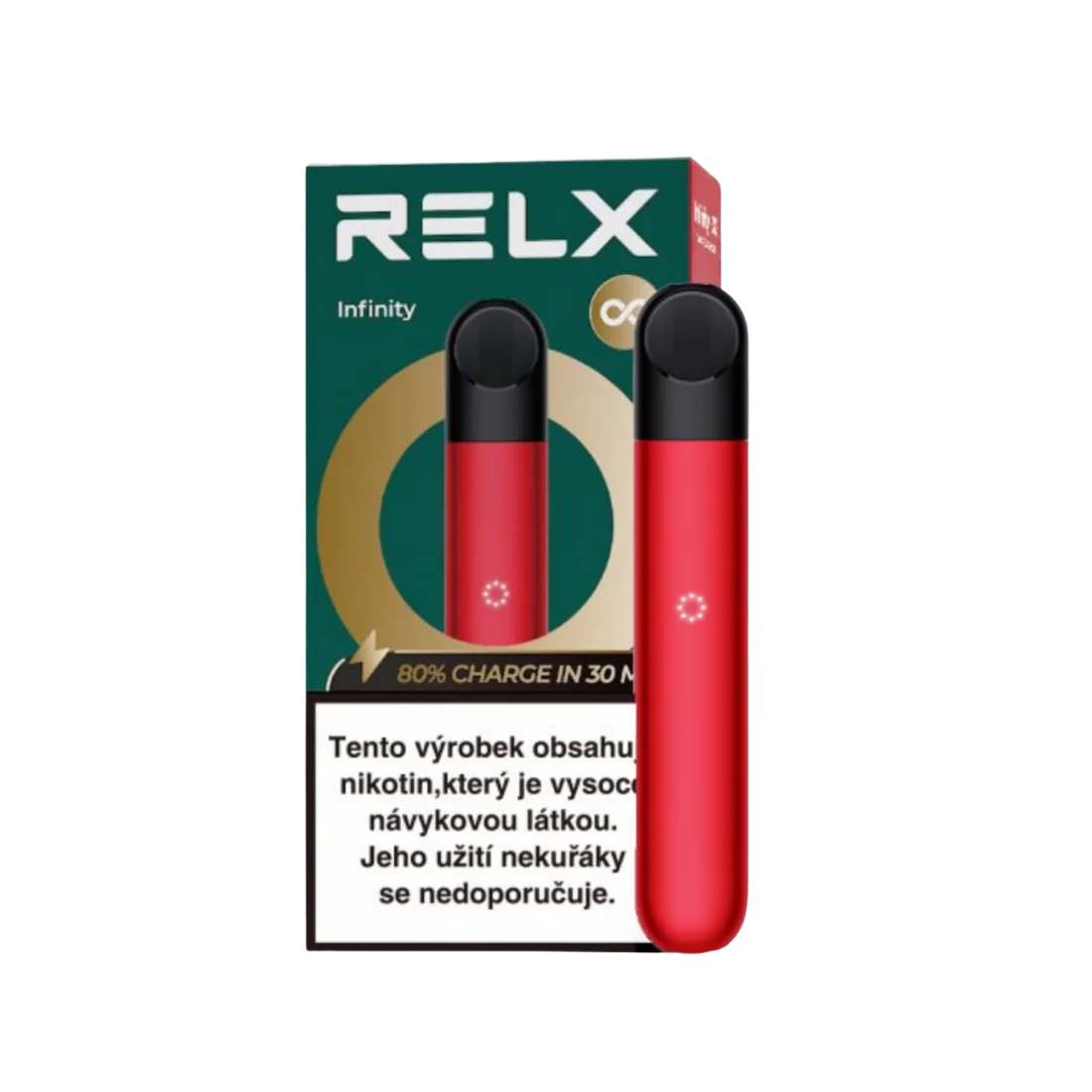 RELX Infinity zařízení – červené