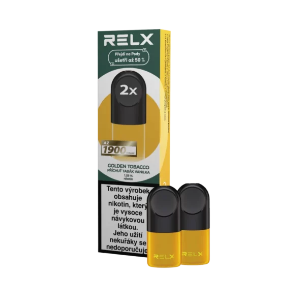 RELX Náhradní Pod - Golden tobacco (tabák s vanilkou) (Q)