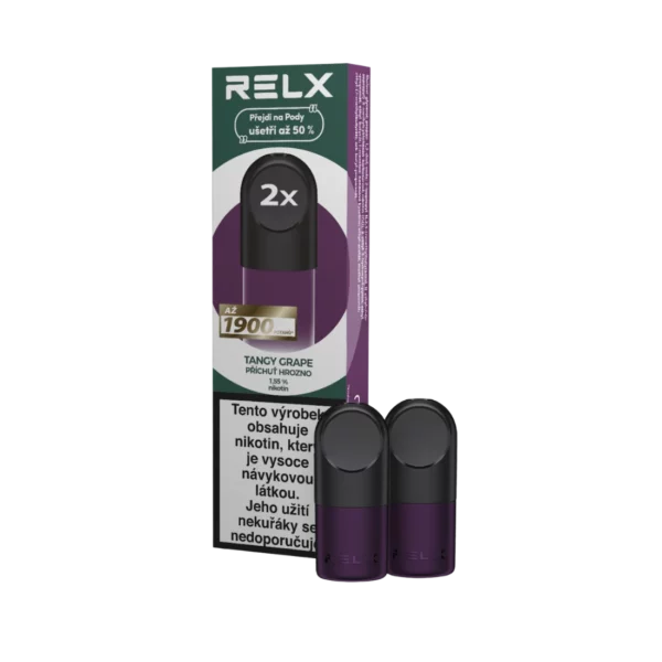 RELX Náhradní Pod – Tangy Grape (hrozny) 2 ks (Q)