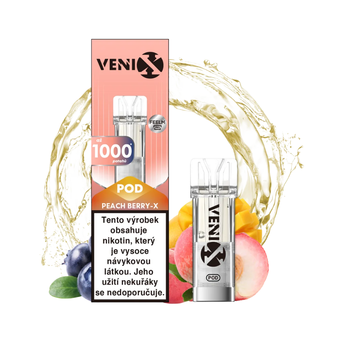 VENIX POD PEACH BERRY-X 1.62% Ceramic (R)
