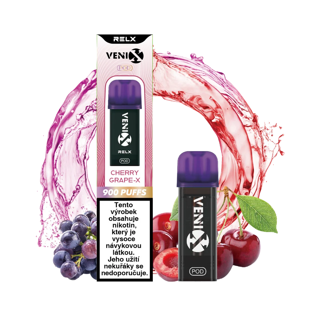 VENIX POD CHERRY GRAPE-X 20mg/ml (R)