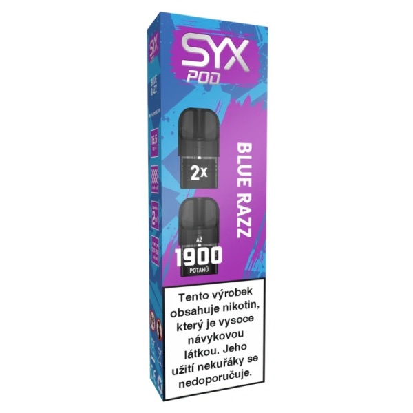 SYX POD Blue Razz Raspberry 16.5mg 2x2ml