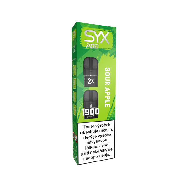 SYX POD Sour Apple 16.5mg 2x2ml