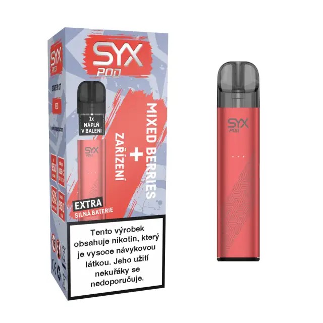 SYX POD Starter Kit Red 16,5mg