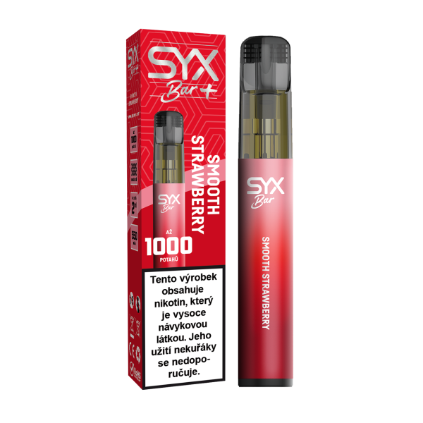 SYX BAR Smooth Strawberry 16,5mg