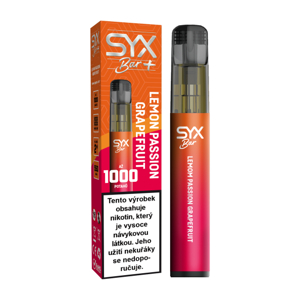 SYX BAR Lemon Passion Grapefruit 16,5mg