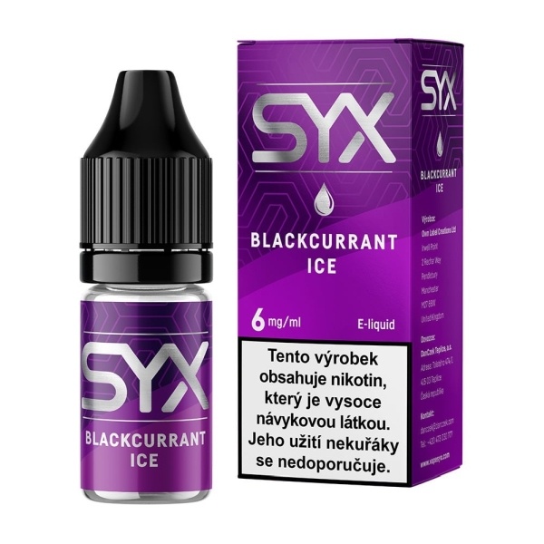 SYX Blackcurrant 10 ml / 6 mg