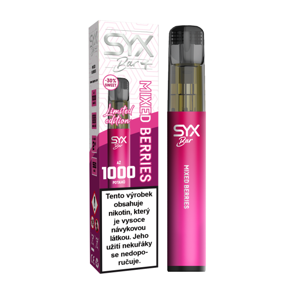 SYX BAR LTD Mixed Berries 16,5mg