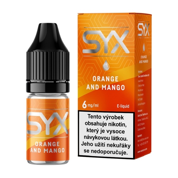 SYX Orange and Mango 10 ml / 6 mg