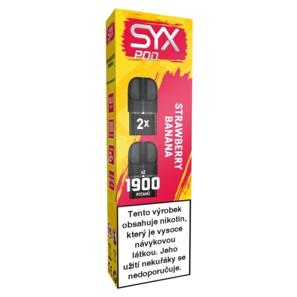 SYX POD Strawberry Banana 16.5mg 2x2ml