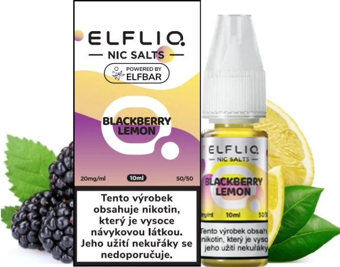 ELFLIQ Blackberry Lemon 10ml / 20mg