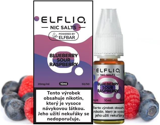 ELFLIQ Blueberry Sour Raspberry 10ml / 20mg