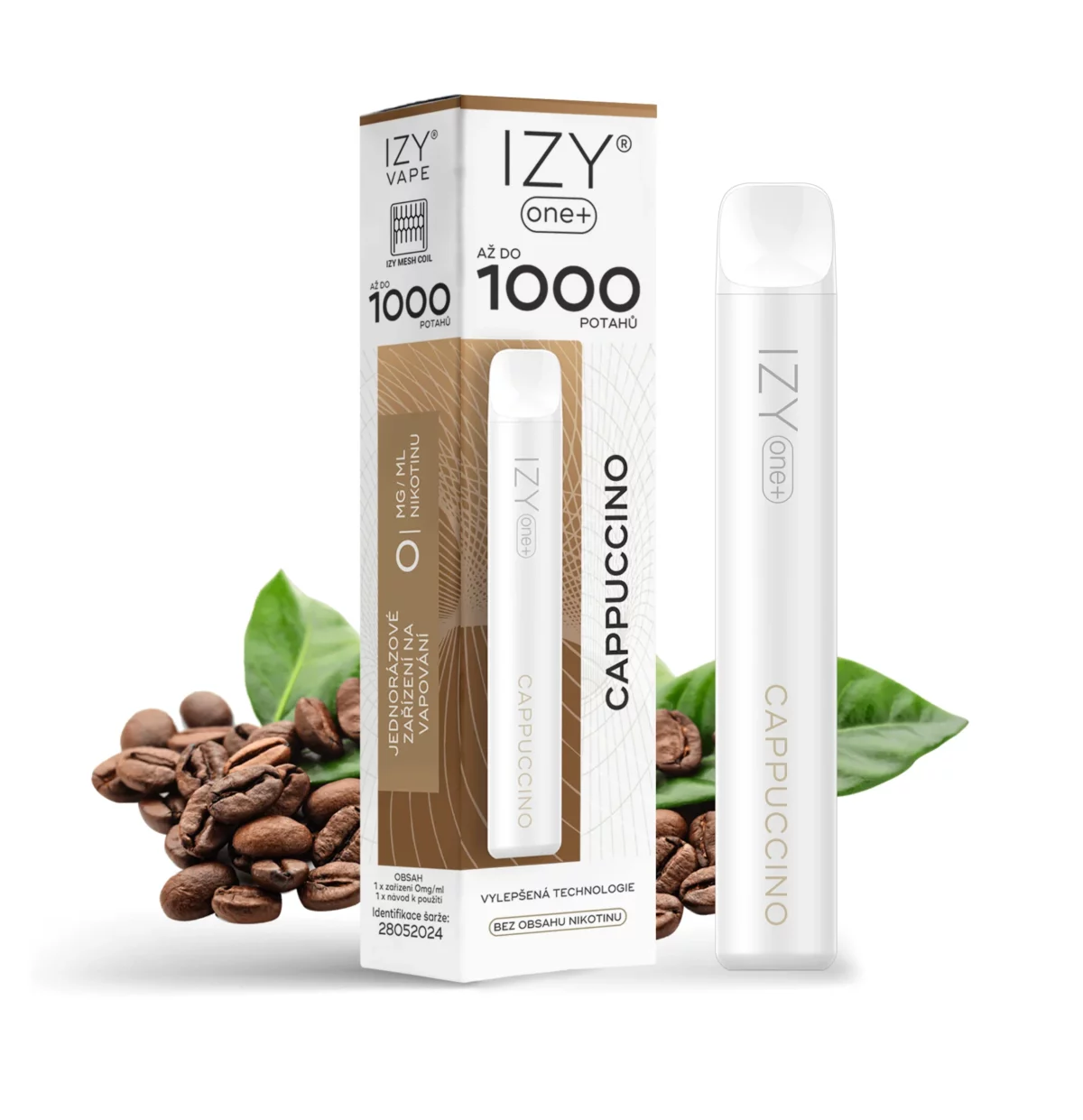 IZY ONE+ 1000 CAPPUCCINO 0MG