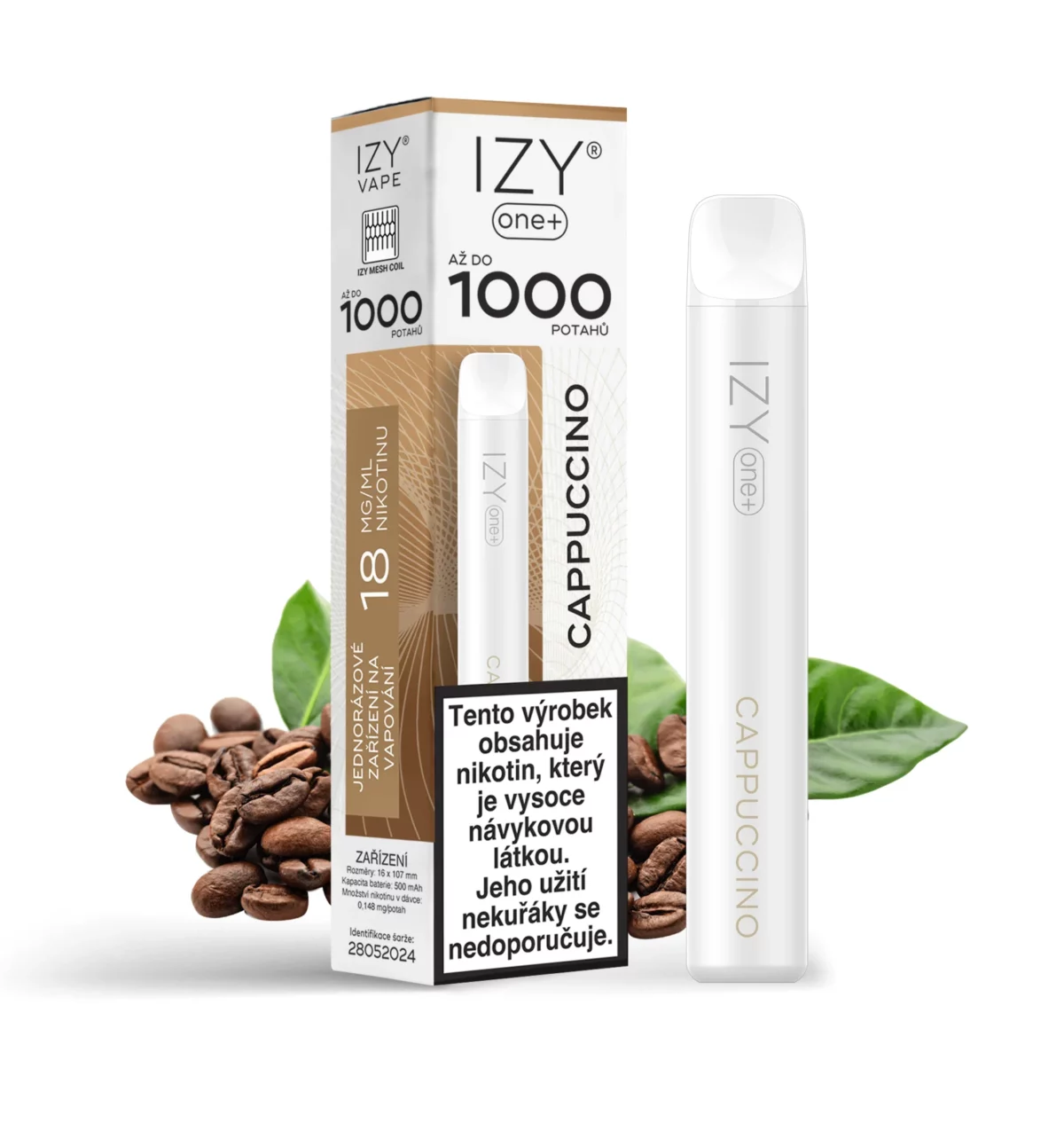 IZY ONE+ 1000 CAPPUCCINO 18MG