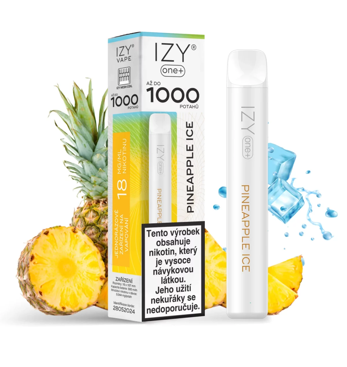 IZY ONE+ 1000 PINEAPPLE ICE 18MG