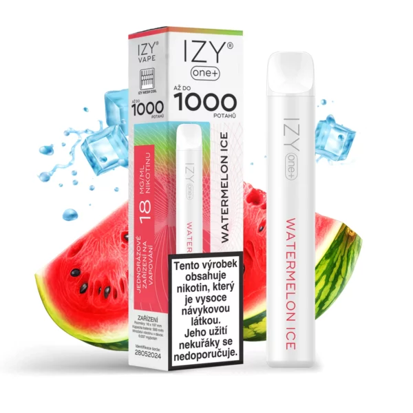 IZY ONE+ 1000 WATERMELON ICE 18MG