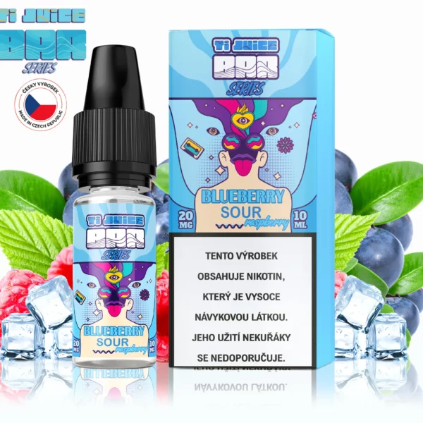 TI JUICE BAR SERIES - BLUEBERRY SOUR RASPBERRY NIC SALT 20 MG
