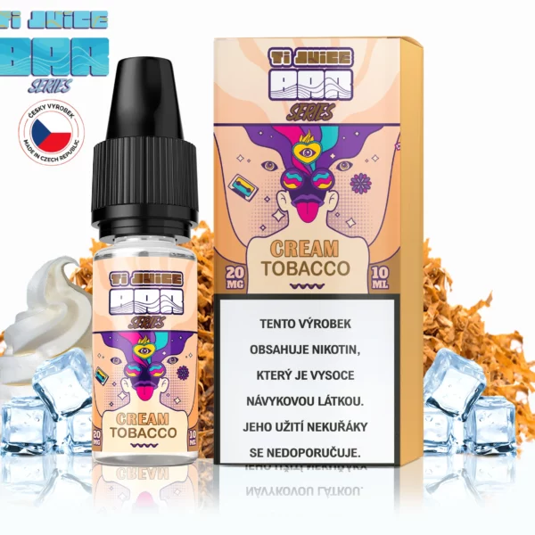 TI JUICE BAR SERIES - CREAM TOBACCO NIC SALT 20 MG