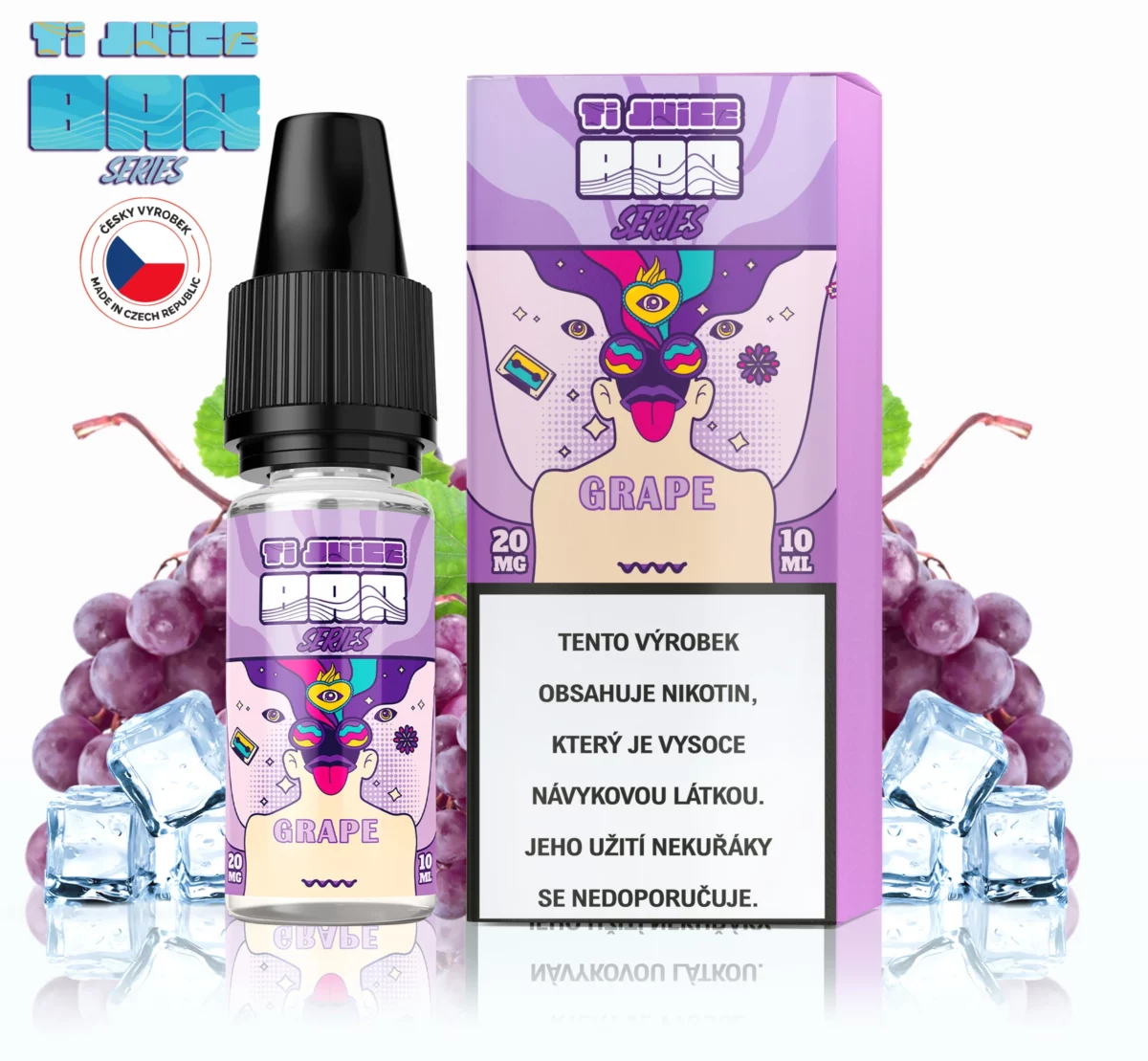 TI JUICE BAR SERIES - GRAPE NIC SALT 20 MG