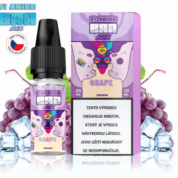 TI JUICE BAR SERIES - GRAPE NIC SALT 20 MG
