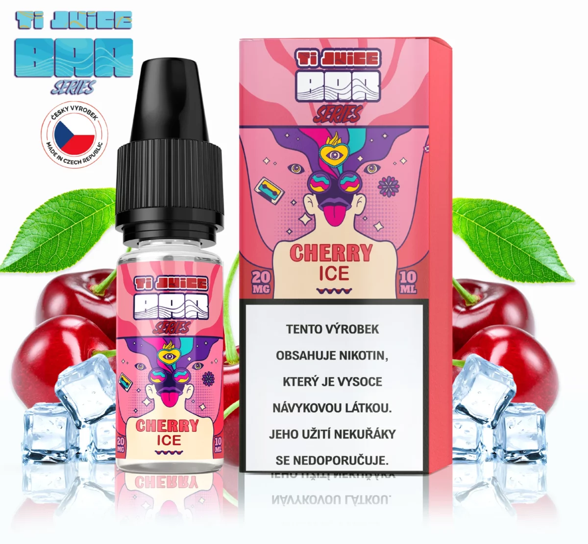 TI JUICE BAR SERIES - CHERRY ICE NIC SALT 20 MG