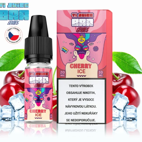 TI JUICE BAR SERIES - CHERRY ICE NIC SALT 20 MG