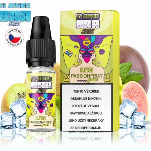 TI JUICE BAR SERIES - KIWI PASSION FRUIT GUAVA NIC SALT 20 MG