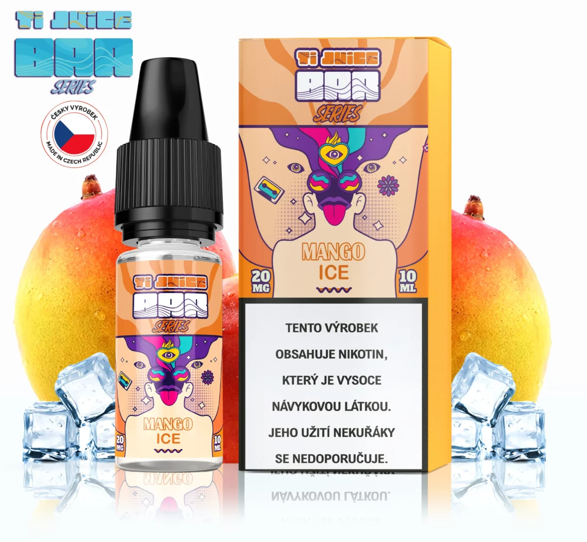 TI JUICE BAR SERIES - MANGO ICE NIC SALT 20 MG