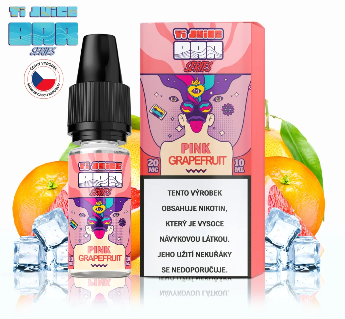 TI JUICE BAR SERIES - PINK GRAPEFRUIT NIC SALT 20 MG